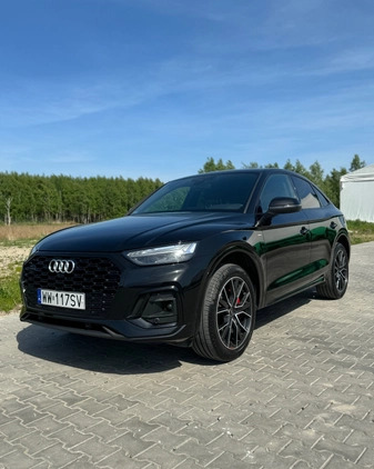 Audi Q5 Sportback cena 162393 przebieg: 68500, rok produkcji 2021 z Warszawa małe 211